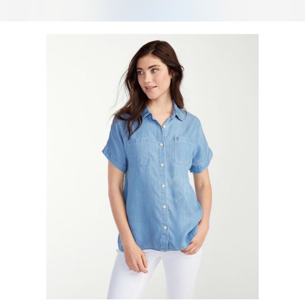 Tommy Bahama Sky Blue Button-Down Shirt